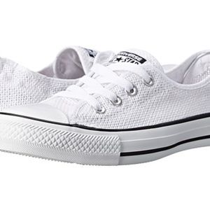 White mesh shoreline Converse